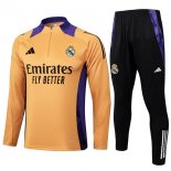 Felpa Allenamento Real Madrid 2025/26 Giallo