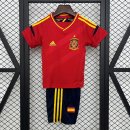 Maglia Spagna Prima Bambino Retro 2012