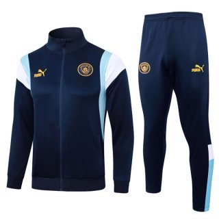 Giacca Manchester City 2024 Blu 3 Giacca Manchester City 2024 Blu 3