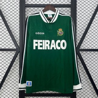 Thailandia Maglia Deportivo La Coruna Away ML Retro 1999-2000 Thailandia Maglia Deportivo La Coruna Away ML Retro 1999-2000