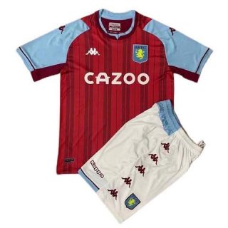 Maglia Aston Villa Home Bambino 2021/22 Maglia Aston Villa Home Bambino 2021/22