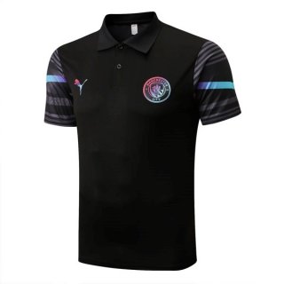 Polo Manchester City 2022/23 Nero Polo Manchester City 2022/23 Nero
