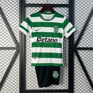 Maglia Sporting Lisbon Prima Bambino 2025/26 Maglia Sporting Lisbon Prima Bambino 2025/26