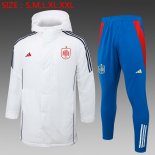 Piumino Spagna Set Completo 2024/25 Bianco