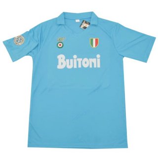 Thailandia Maglia Napoli Home Retro 1987 1988 Blu Thailandia Maglia Napoli Home Retro 1987 1988 Blu