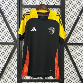 Thailandia Maglia Atlético Mineiro Pre-Match 2025/26 Nero Thailandia Maglia Atlético Mineiro Pre-Match 2025/26 Nero