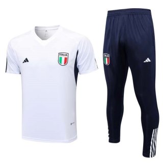 Maglia Italia Set Completo 2023/24 Bianco Blu Maglia Italia Set Completo 2023/24 Bianco Blu