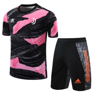 Maglia Formazione Juventus Set Completo 2021/22 Rosa Nero Maglia Formazione Juventus Set Completo 2021/22 Rosa Nero