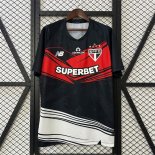 Thailandia Maglia Sao Paulo Pre-Match 2025/26 Nero Rosso