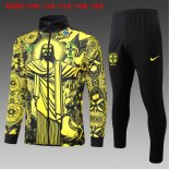 Bambino Giacca Brasile 2024/25 Giallo