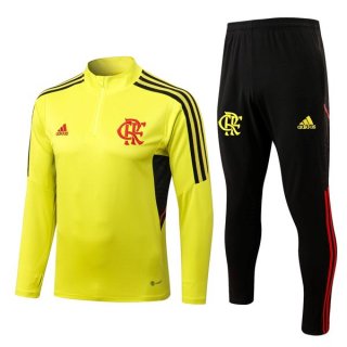 Felpa Allenamento Flamengo 2023 Giallo Felpa Allenamento Flamengo 2023 Giallo