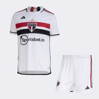 Maglia Sao Paulo Home Bambino 2023/24 Maglia Sao Paulo Home Bambino 2023/24