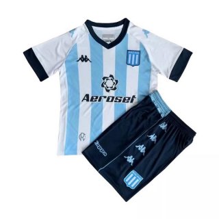 Maglia Racing Club Home Bambino 2021/22 Blu Bianco Maglia Racing Club Home Bambino 2021/22 Blu Bianco