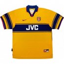 Thailandia Maglia Arsenal Away Retro 1997 1999 Giallo