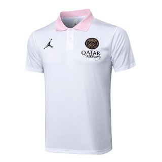 Polo PSG 2025/26 Bianco Rosa Polo PSG 2025/26 Bianco Rosa