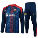 Felpa Allenamento Barcellona 2024/25 Blu 52