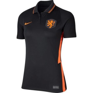 Thailandia Maglia Paesi Bassi Away Donna 2020 Nero Thailandia Maglia Paesi Bassi Away Donna 2020 Nero