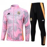 Giacca Real Madrid 2024/25 Rosa Grigio