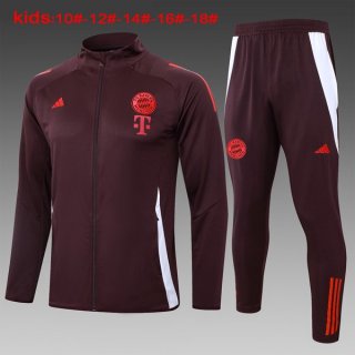 Bambino Giacca Bayern Monaco 24/25 Rosso 3 Bambino Giacca Bayern Monaco 24/25 Rosso 3
