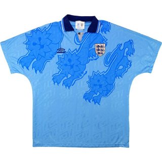 Thailandia Maglia Inghilterra Terza Retro 1992 Blu Thailandia Maglia Inghilterra Terza Retro 1992 Blu