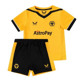 Maglia Wolves Home Bambino 2022/23 Maglia Wolves Home Bambino 2022/23