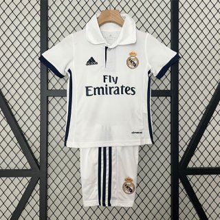 Maglia Real Madrid Home Retro Bambino 2016 2017 Maglia Real Madrid Home Retro Bambino 2016 2017