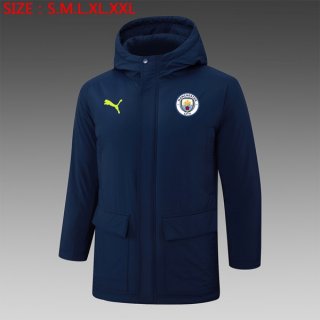 Piumino Manchester City 2024/25 Blu