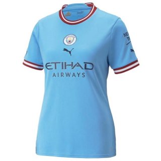 Thailandia Maglia Manchester City Home Donna 2022/23 Thailandia Maglia Manchester City Home Donna 2022/23