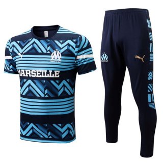 Maglia Marsiglia Set Completo 2022/23 Blu Maglia Marsiglia Set Completo 2022/23 Blu