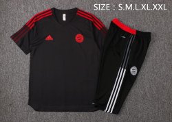 Maglia Formazione Bayern Monaco Set Completo 2022 Nero Rosso