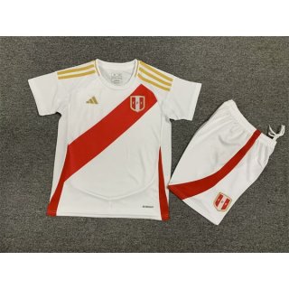 Maglia Perú Home Bambino 2024/25 Maglia Perú Home Bambino 2024/25