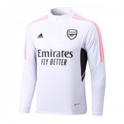 Felpa Allenamento Arsenal 2023 Bianco