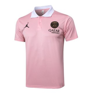 Polo PSG 2025/26 Rosa Bianco Polo PSG 2025/26 Rosa Bianco