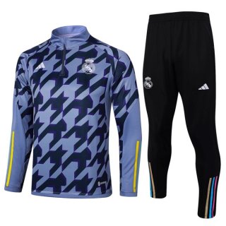Felpa Allenamento Real Madrid 24/25 Nero Grigio 3 Felpa Allenamento Real Madrid 24/25 Nero Grigio 3