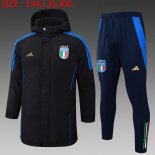 Piumino Italia Set Completo 2024/25 Nero