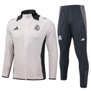 Giacca Real Madrid 24/25 Grigio 3 Giacca Real Madrid 24/25 Grigio 3