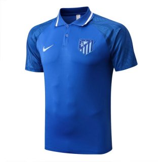 Polo Atletico Madrid 2022/23 Blu Polo Atletico Madrid 2022/23 Blu
