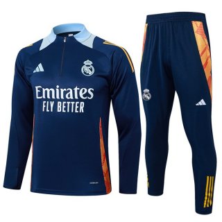 Felpa Allenamento Real Madrid 2025/26 Blu