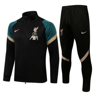 Giacca Liverpool 2022 Nero Verde Giacca Liverpool 2022 Nero Verde
