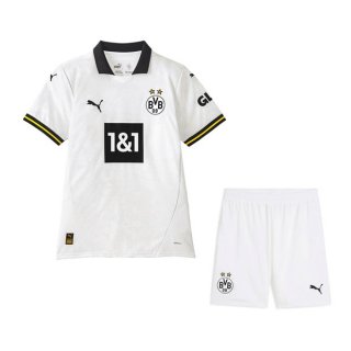 Maglia Borussia Dortmund Weisse Terza Bambino 2024/25 Maglia Borussia Dortmund Weisse Terza Bambino 2024/25