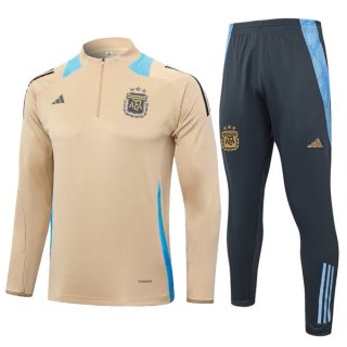 Felpa Allenamento Argentina 24/25 Giallo 5 Felpa Allenamento Argentina 24/25 Giallo 5