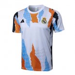 Maglia Formazione Real Madrid 2025/26 Bianco Arancione