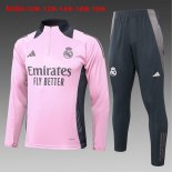 Bambino Felpa Allenamento Real Madrid 2024/25 Rosa