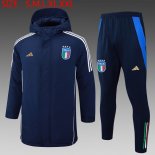 Piumino Italia Set Completo 2024/25 Blu