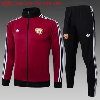 Bambino Giacca Manchester United 2025/26 Rosso Bambino Giacca Manchester United 2025/26 Rosso