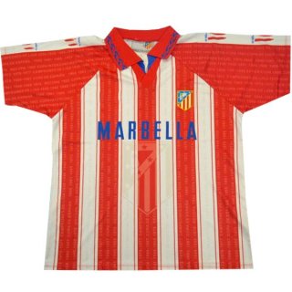 Thailandia Maglia Atlético Madrid Home Retro 1995 1996 Rosso Thailandia Maglia Atlético Madrid Home Retro 1995 1996 Rosso