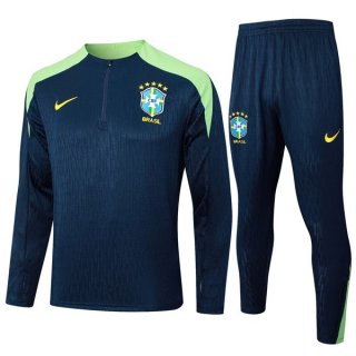 Felpa Allenamento Brasile 2024/25 Blu Verde
