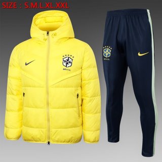 Piumino Brasile Set Completo 2024/25 Giallo Piumino Brasile Set Completo 2024/25 Giallo