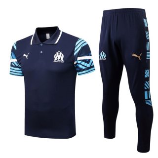 Polo Marsiglia Set Completo 2022/23 Blu Polo Marsiglia Set Completo 2022/23 Blu
