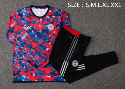 Felpa Allenamento Bayern Monaco 2022 Rosso Nero